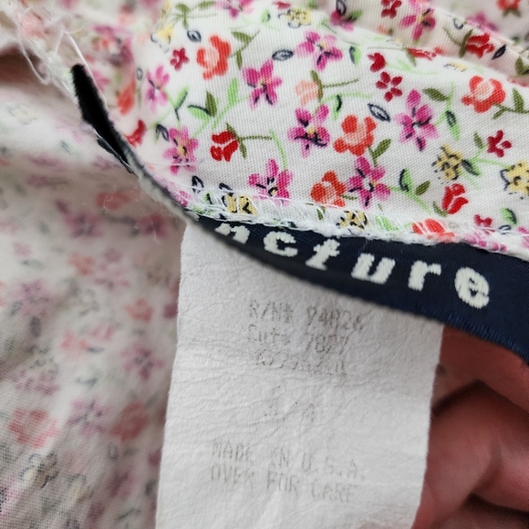 JUNCTURE x VINTAGE Y2K micro floral mini skirt size 4 - Picture 3 of 7